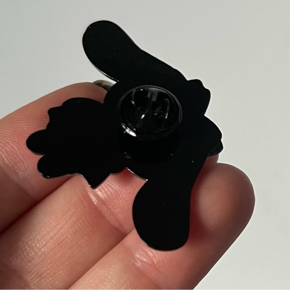 Hello Kitty Cinnamoroll Enamel Pin Goth Dark Evil Punk With Black Mesh Gift Bag - Picture 4 of 6